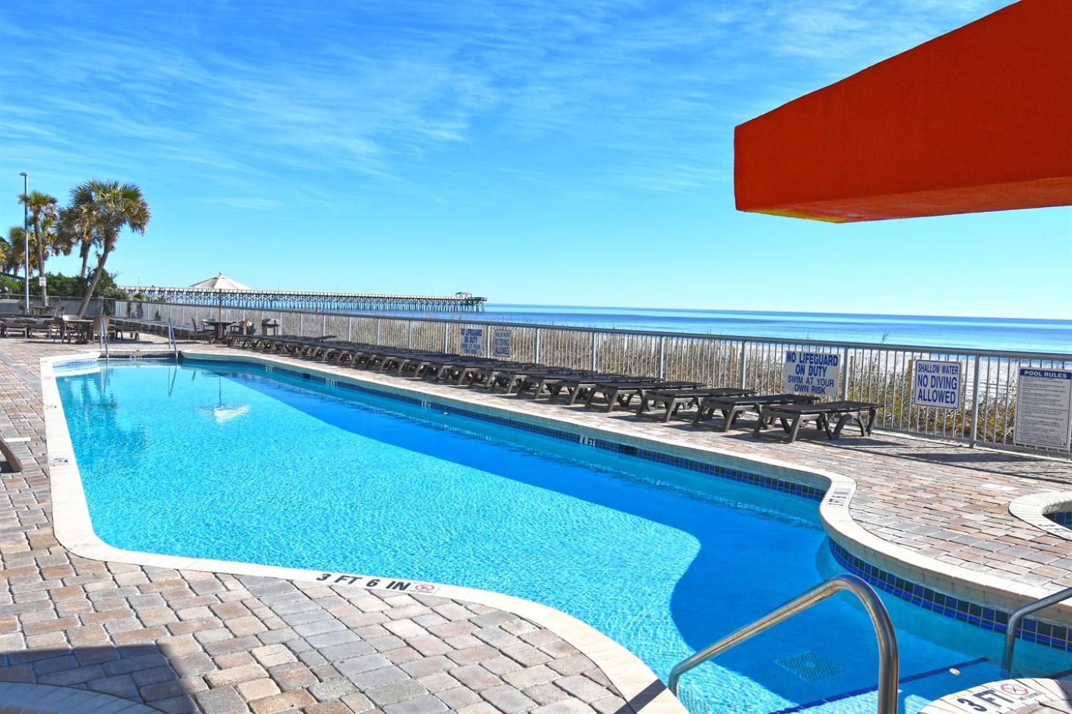 7Th Floor! Modern Building, Direct Oceanfront View Villa เมอร์เทิลบีช ภายนอก รูปภาพ