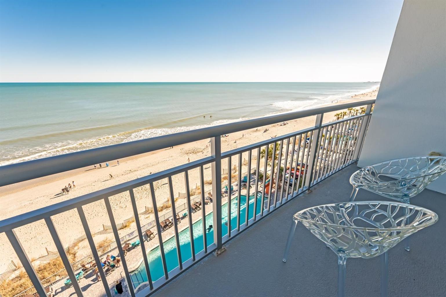 7Th Floor! Modern Building, Direct Oceanfront View Villa เมอร์เทิลบีช ภายนอก รูปภาพ